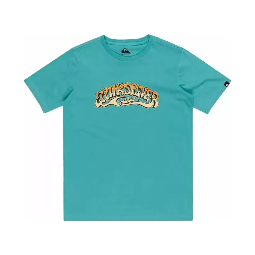 Maglietta Quiksilver BUBBLE ARCH turquesa  Junior