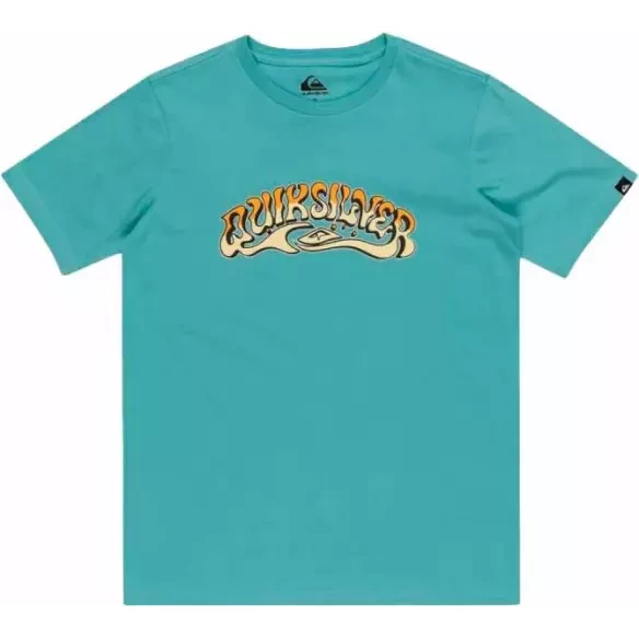 Maglietta Quiksilver BUBBLE ARCH turquesa  Junior