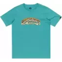 Camiseta quiksilver BUBBLE ARCH turquesa Junior
