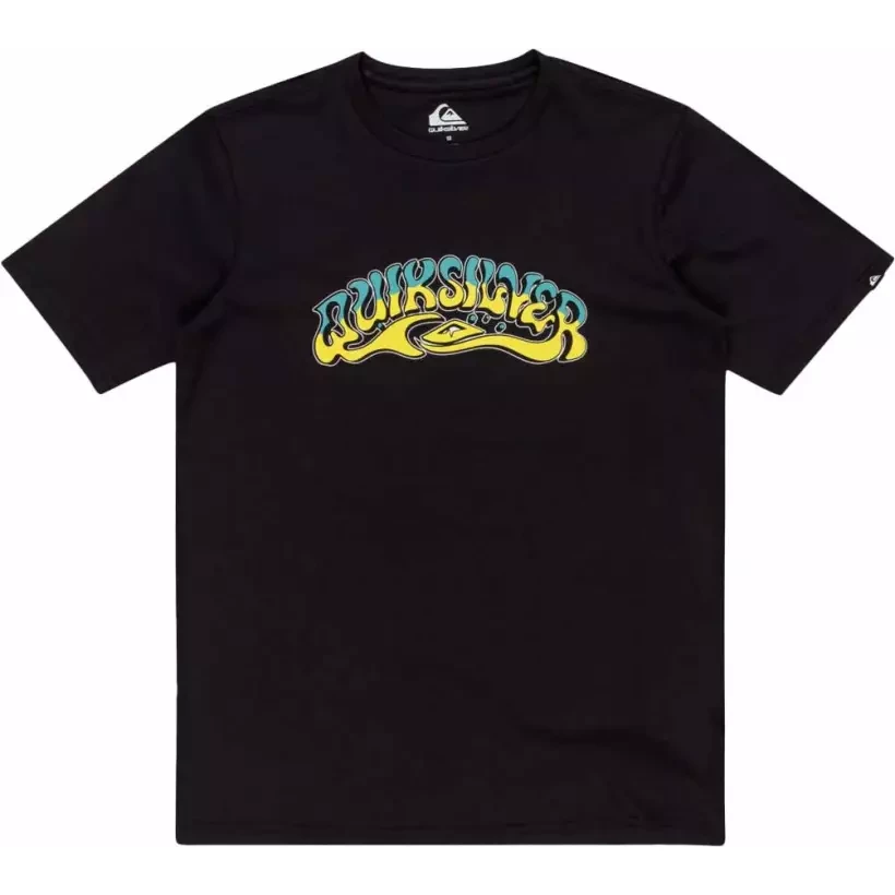 Camiseta quiksilver BUBBLE ARCH black Junior