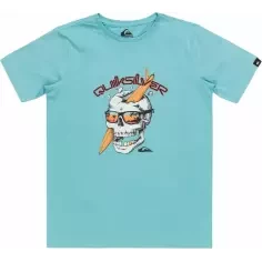 Quiksilver One Last Surf Marine Blue Junior T-Shirt