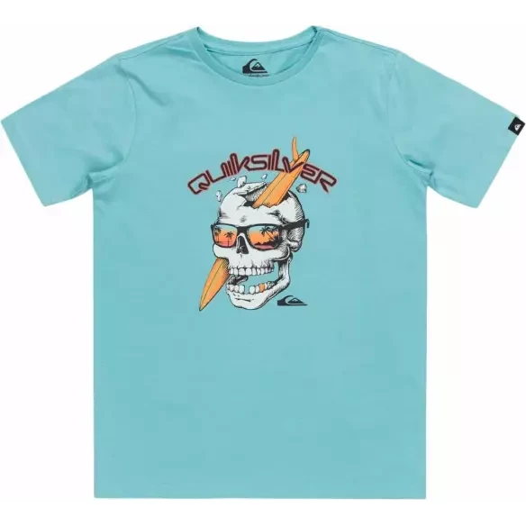 Quiksilver One Last Surf Marine Blue Junior T-Shirt