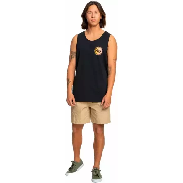 T-shirt Quiksilver Long Fade black