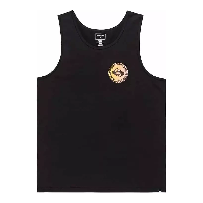 T-shirt Quiksilver Long Fade black