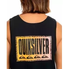 T-Shirt quiksilver Long Fade black 2