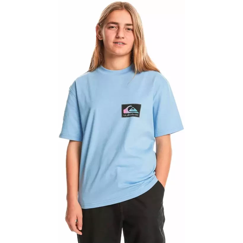 Camiseta quiksilver Back Flash Hydrangea Junior