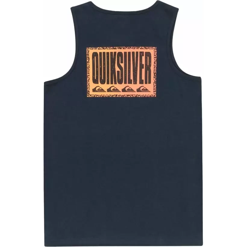 Camiseta quiksilver Long Fade  Dark Navy Junior