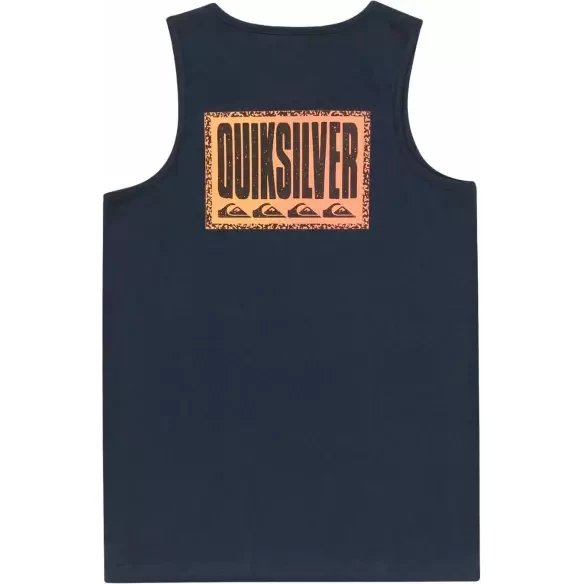 Camiseta quiksilver Long Fade  Dark Navy Junior