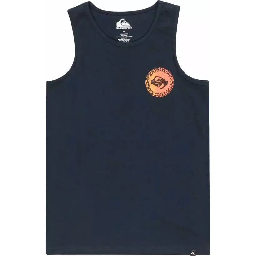T-shirt Quiksilver Long Fade  Dark Navy Junior