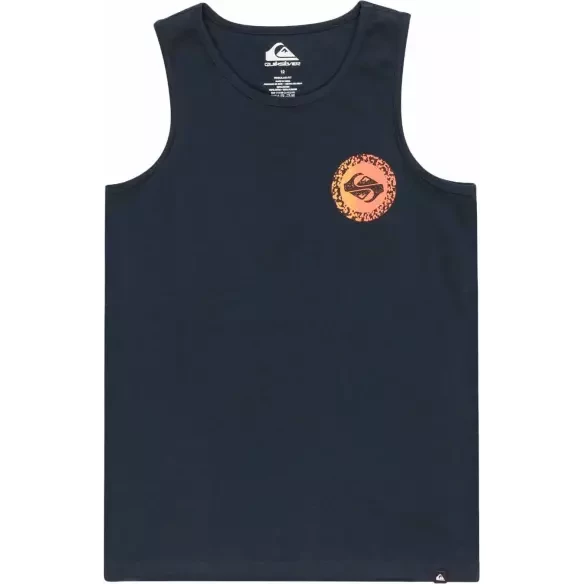 T-shirt Quiksilver Long Fade  Dark Navy Junior