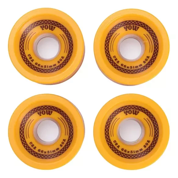Ruedas Yow URA 66mm 80a Mustard