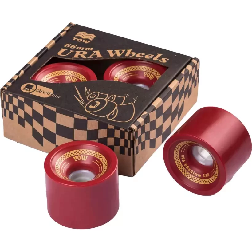 Ruedas Yow URA 66mm 82a Ketchup