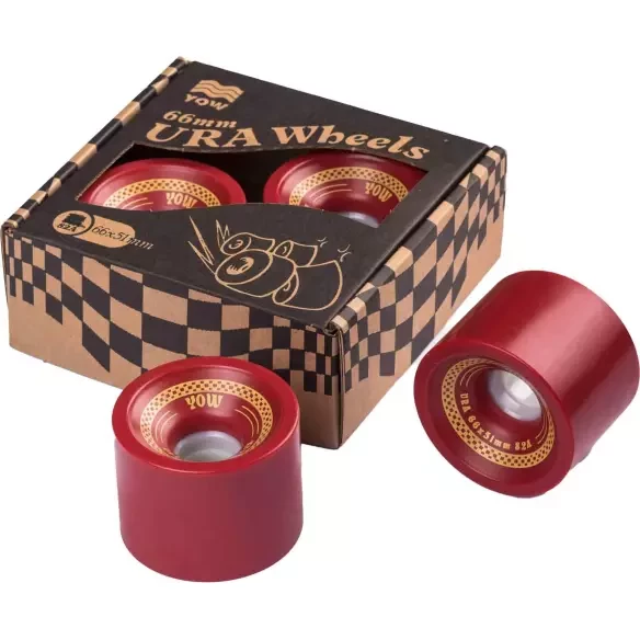 Ruedas Yow URA 66mm 82a Ketchup