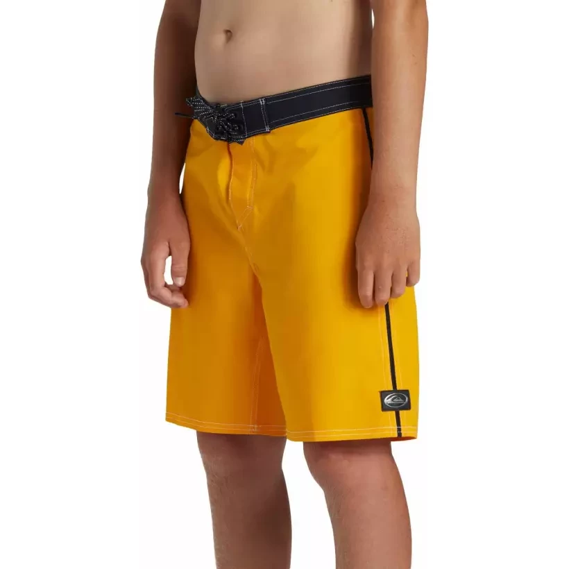 Maiô quiksilver Saturn Radiant Yellow Junior