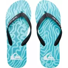 Tongs Quiksilver Molokai Art Blue 1