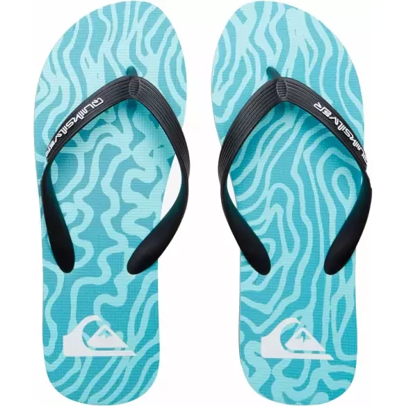 Flip-Flops Von Quiksilver Molokai Art Blue 1
