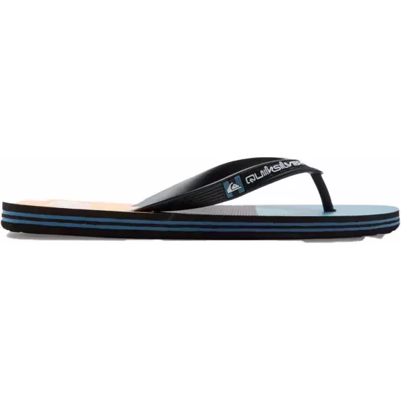 Infradito Quiksilver Molokai Stripe Black/Pink/Blue