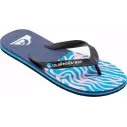 flip-flops Quiksilver Molokai Art Black/Blue/Pink