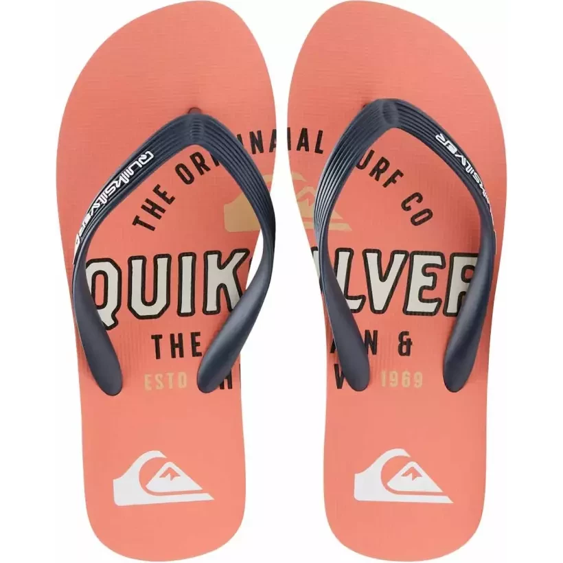 flip flops Quiksilver Java art azul/rosa/Beige