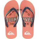 Chanclas Quiksilver Java art azul/rosa/Beige