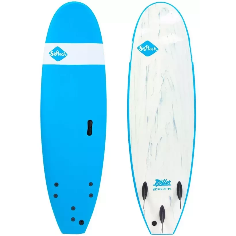 Surfboard Softech Roller Funboard Blue