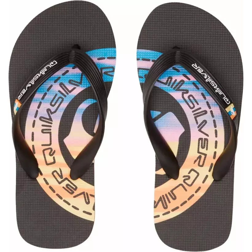 Flip-Flops Von Quiksilver Molokai Art Junior black