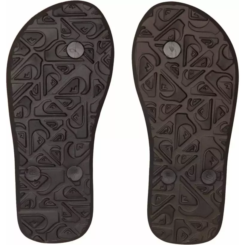 Flip-Flops Von Quiksilver Molokai Art Junior black