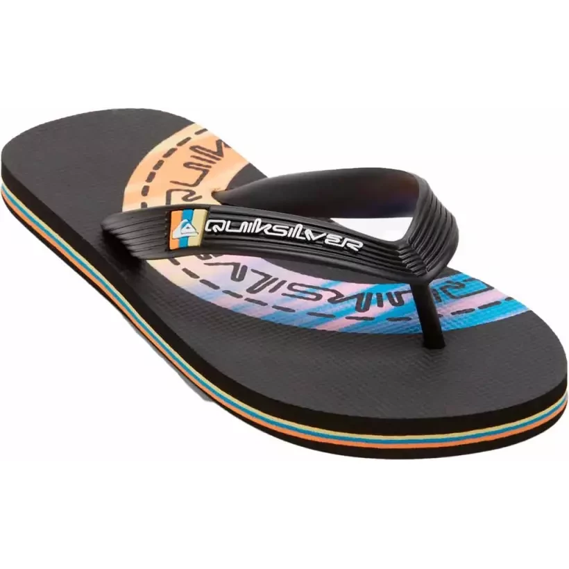 Infradito Quiksilver Molokai Art Junior black