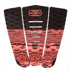 Ocean & Earth Blazed Tail pad Coral/Black