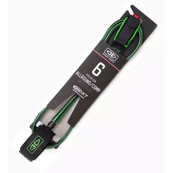 Surf Leash Ocean & Earth One XT Allround/Comp Lime