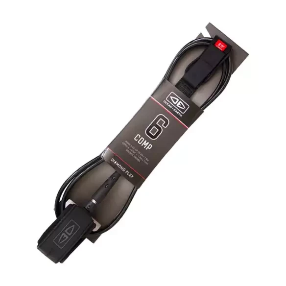 Surf Leash Ocean & Earth Diamond Flex Comp Black