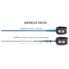 Leash Von Ocean & Earth Diamond Flex Comp Coral 2
