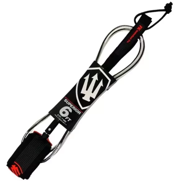 Far King Superior Leash Black/Clear