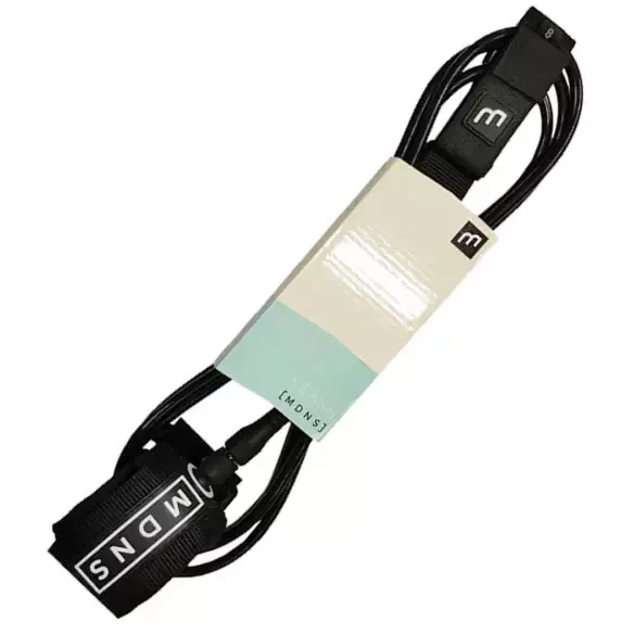 Surf Leash MDNS Longboard Ankle Black