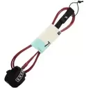 MDNS Longboard Leash Ankle Garnet