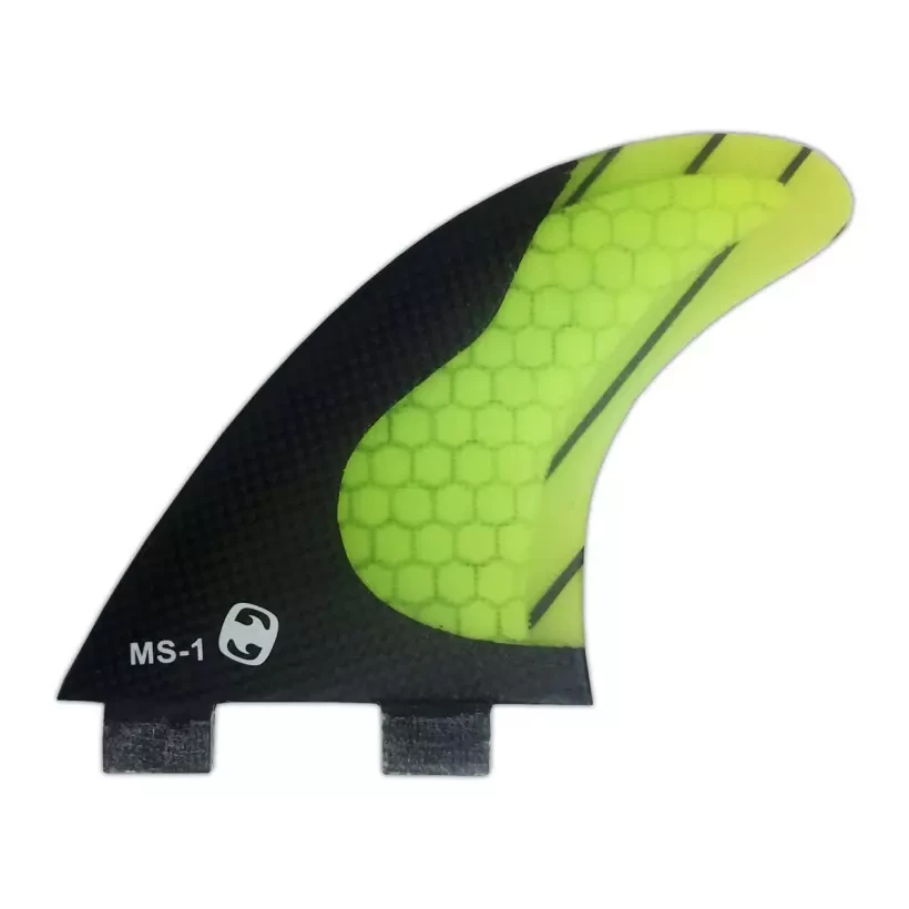 Quilhas surf Mundo Surf MS-1 Carbon Corelite Yellow