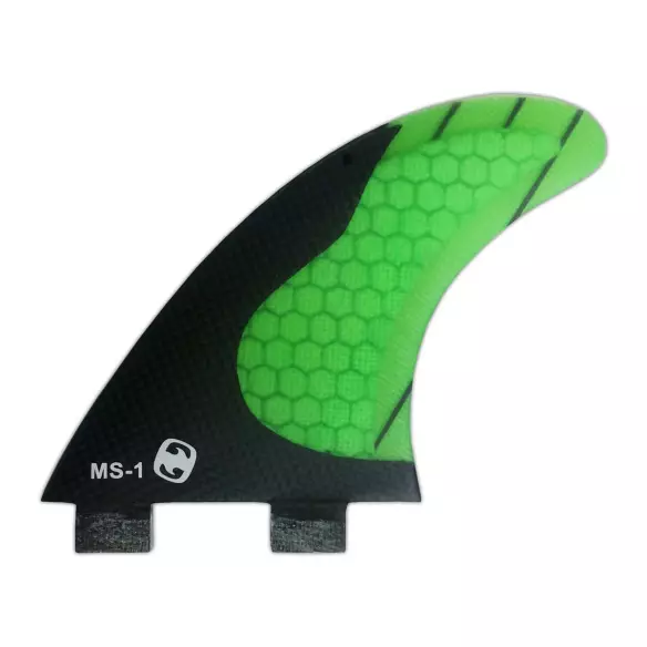 Quilhas surf Mundo Surf MS-1 Carbon Corelite Green