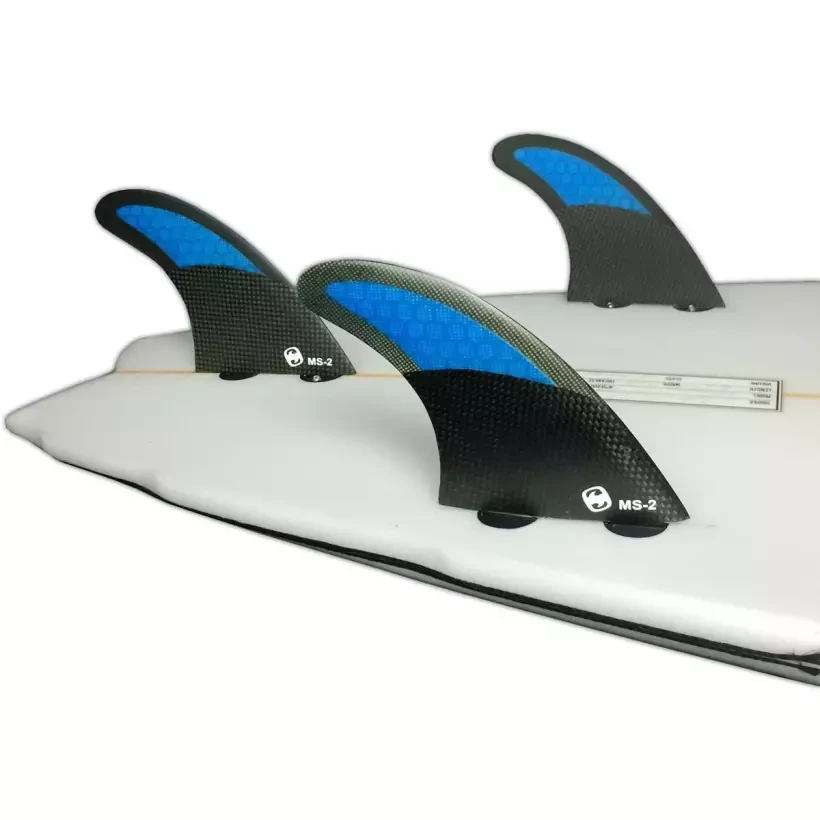 Quilhas surf MS-2 Carbon Corelite Blue