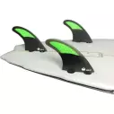 MS-2 Carbon Corelite Fins Green