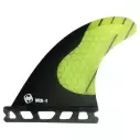 Quillas Mundo-Surf MS-1 Carbon Single Tab Yellow