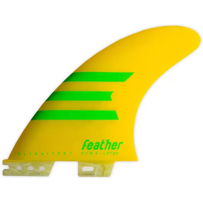 Aileron surf Feather Ultralight Epoxy HC Click Tab Yellow