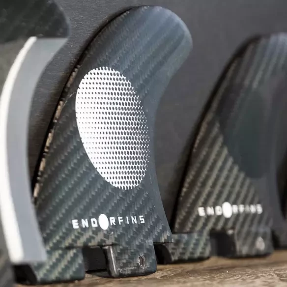 Finnen Endorfins KS1 Tri-Fin Dual Tab Black