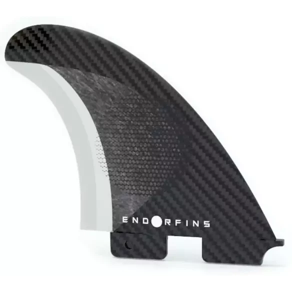 Pinne Endorfins KS1 Tri-Fin Dual Tab Black