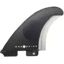Quilhas surf Endorfins KS1Tri-Fin Dual Tab Black