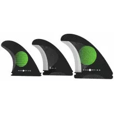 Quillas Endorfins KS1 Tri-Fin Black/Green 2