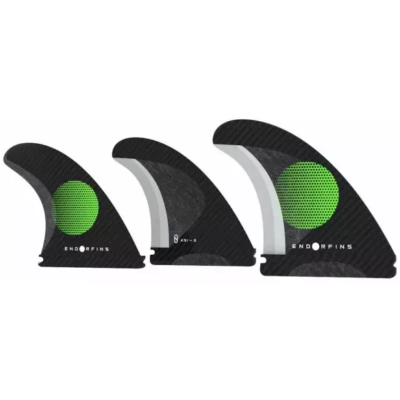 Finnen Endorfins KS1 Tri-Fin Black/Green