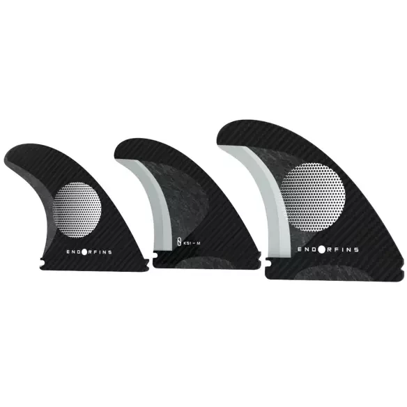 Vinnen Endorfins KS1 Tri-Fin Black/White