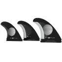Quilhas surf Endorfins KS1Tri-Fin Black/White