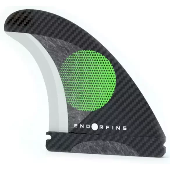 Quilhas surf Endorfins KS1Tri-Fin Black/Green