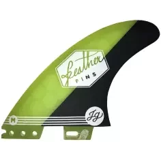 Dérive surf Feather Fins Jonathan Gonzalez Click Tab Black/Yellow